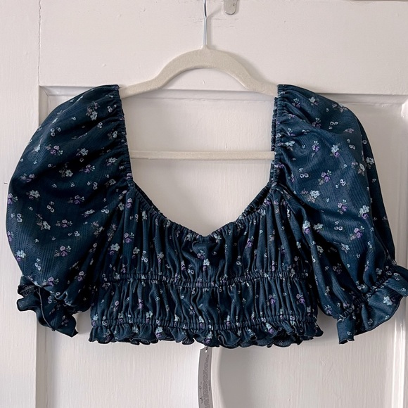Victoria’s Secret For Love & Lemons ‘Pointelle’ Crop top - Picture 7 of 8